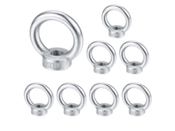 Tuercas de Ojo M10, Perno de Anillo de Elevación, Acero Inoxidable 304, 8 Piezas S/MARCA
