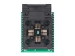 Zócalo de programação TQFP32 para DIP32 com pitch de pinos de 2.54mm para DIY e testes