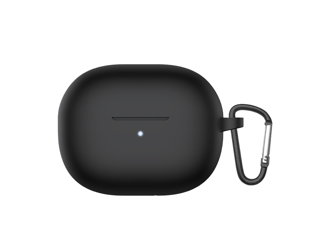 Estojo para Fones de Ouvido Compatível com Redmi Buds 3 Lite Versão Preta EOOCOO (proteção de Silicone Portátil)