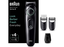 Aparador de Barba BRAUN 3 BT3421 (Outlet Caixa Aberta - Autonomia 50 min)