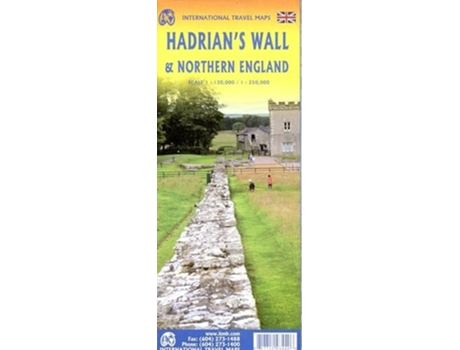 Livro Hadrian’s Wall / Northern England de ITMB Publishing LTD (Inglês)