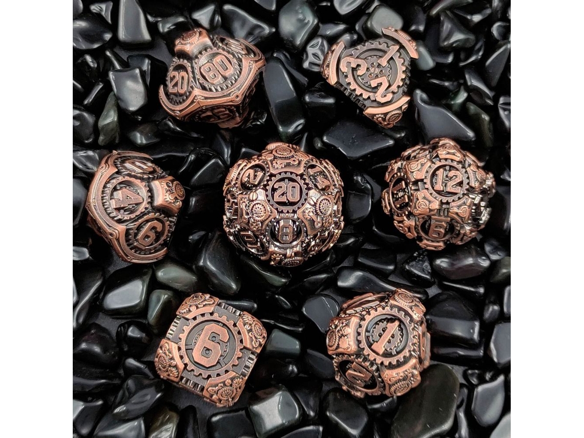 Conjunto De 7 Peças De Cobre Slowmoose