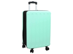 Vidaxl Mala Com Bloqueio Verde Menta 43 X 27 X 66 Cm Plástico Abs