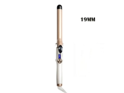Modelador De Cachos Profissional Cerâmica 19mm (110-210℃ - Dourado)-aquaforge