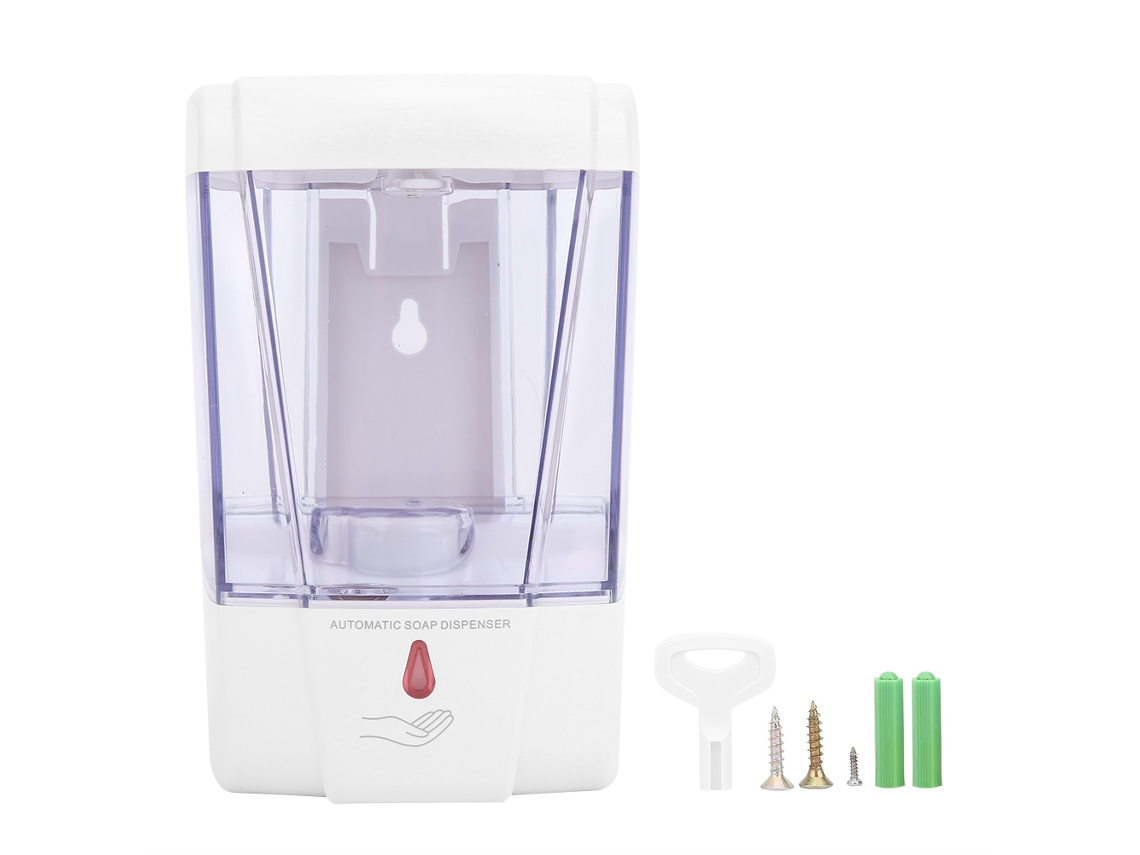 Dispenser De Sabão Laxiscreed, Sensor Automático, 700ml, Ideal Para Louças De Parede