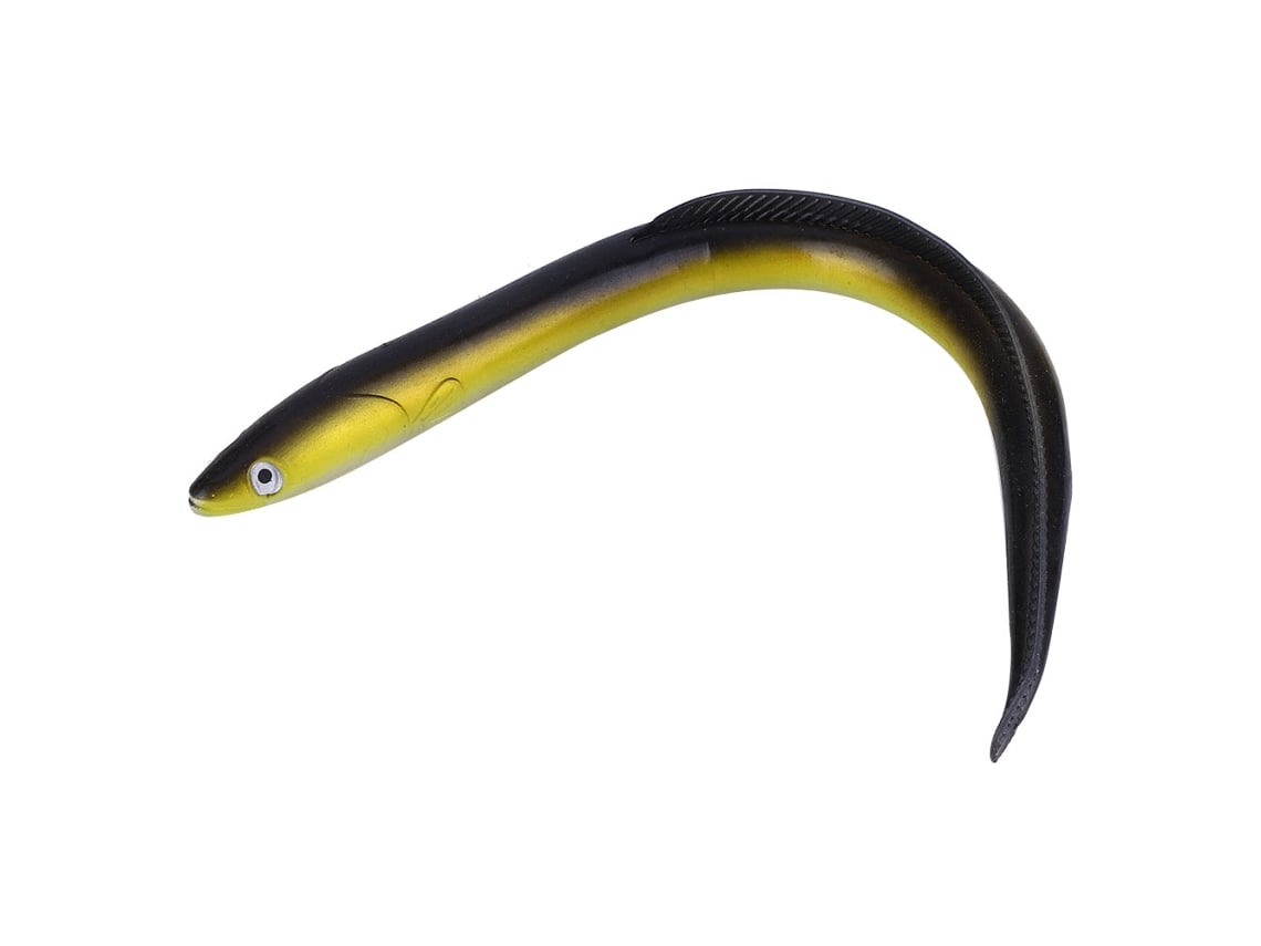 Isca Artificial Peixe Enguia Soft Lifelike para Pesca