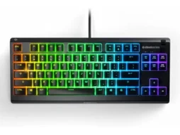 Teclado Gaming STEELSERIES Apex 3 TKL (Membrana - Inglês - Preto)