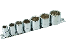 Conjunto De 7 Peças De Soquetes E Extensões De 3/8" 3474