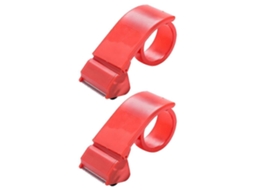 Dispensador De Fita Adesiva Manual Ergonômico Para Lacre, Pacote Com 10 Unidades, Ferramenta Armazém.