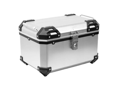 Top Case X-PLOR Ks580A 52L – Cor Alumínio