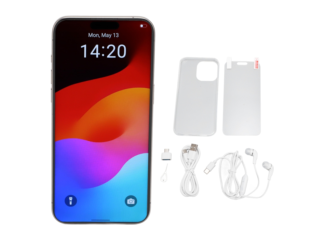 Laxiscreed Smartphone 4g Com 16gb Ram E Câmara De 50mp Para Ligações Rápidas E Imagens De Alta Resolução