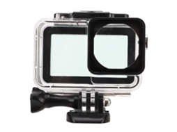 Caja Impermeável Para Câmera De Ação Submarina 45m Com Tampa Traseira Tática Para Dji Osmo Action3