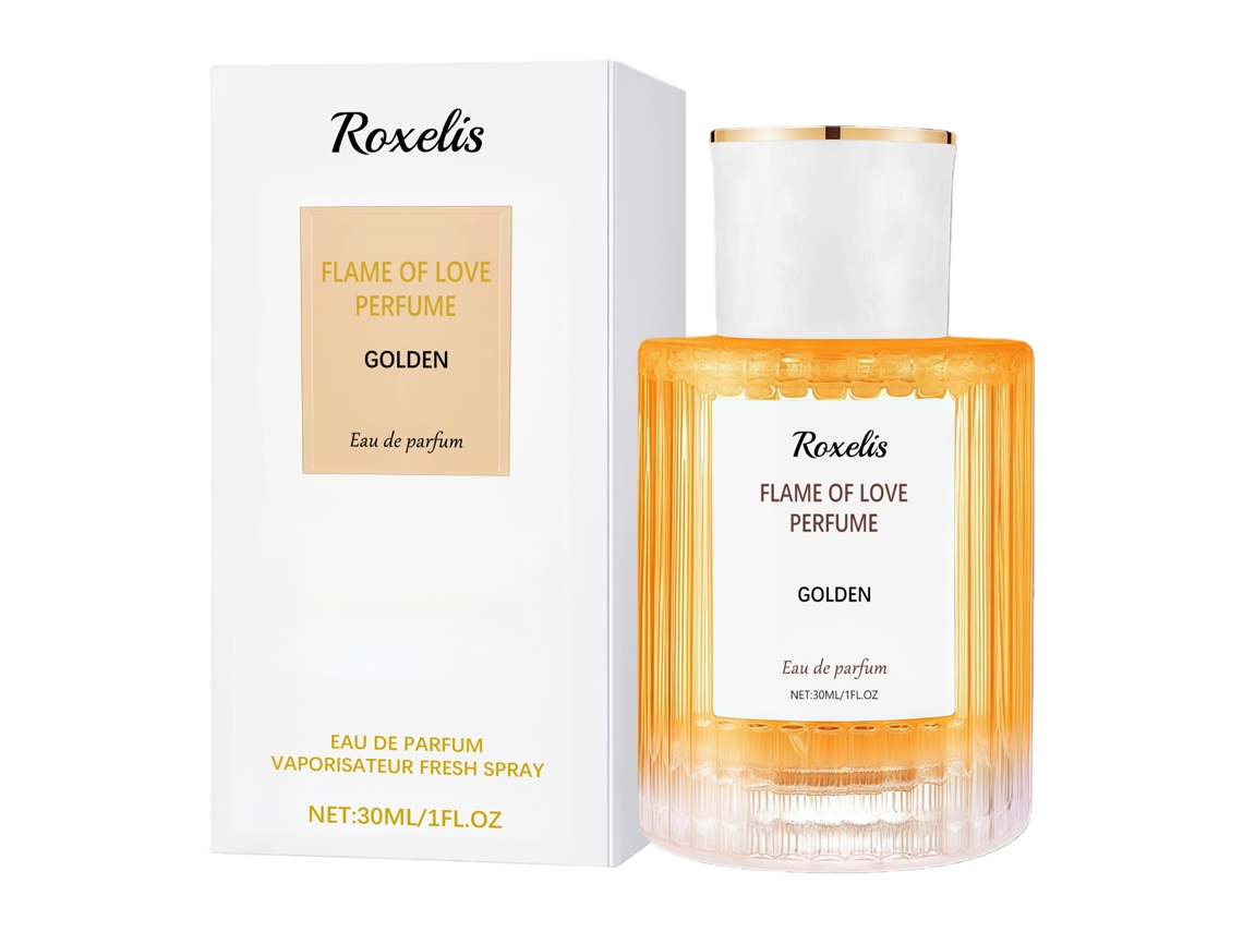 Perfume LAXISCREED Roxelis Golden Lady Charm Edt para Mulheres Que Buscam Sofisticação no Dia a Dia Ou Festas