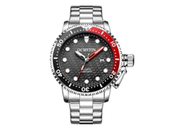 Relógio masculino multifuncional Ochstin 7003a de quartzo, à prova d'água, com pulseira de aço luminosa Hengrongshen