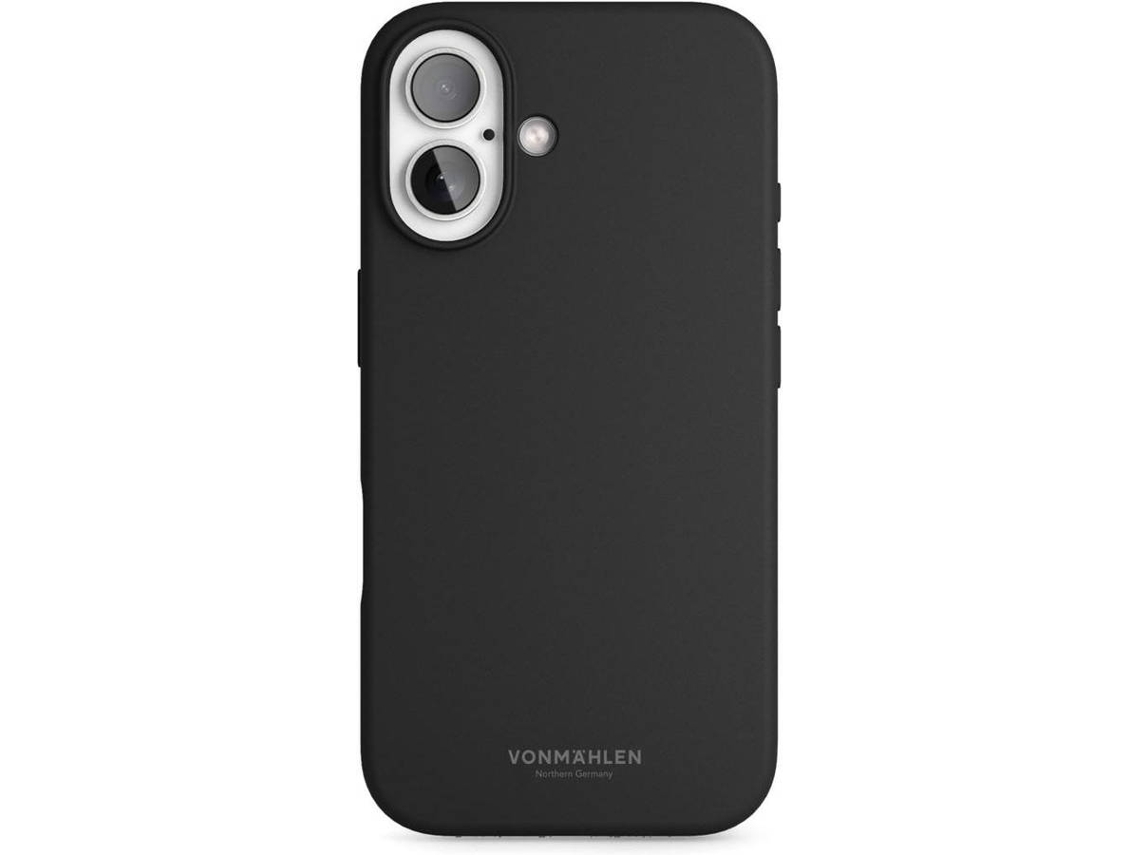 Capa VONMÄHLEN iPhone 16 Plus Silicone com MagSafe (Preto)