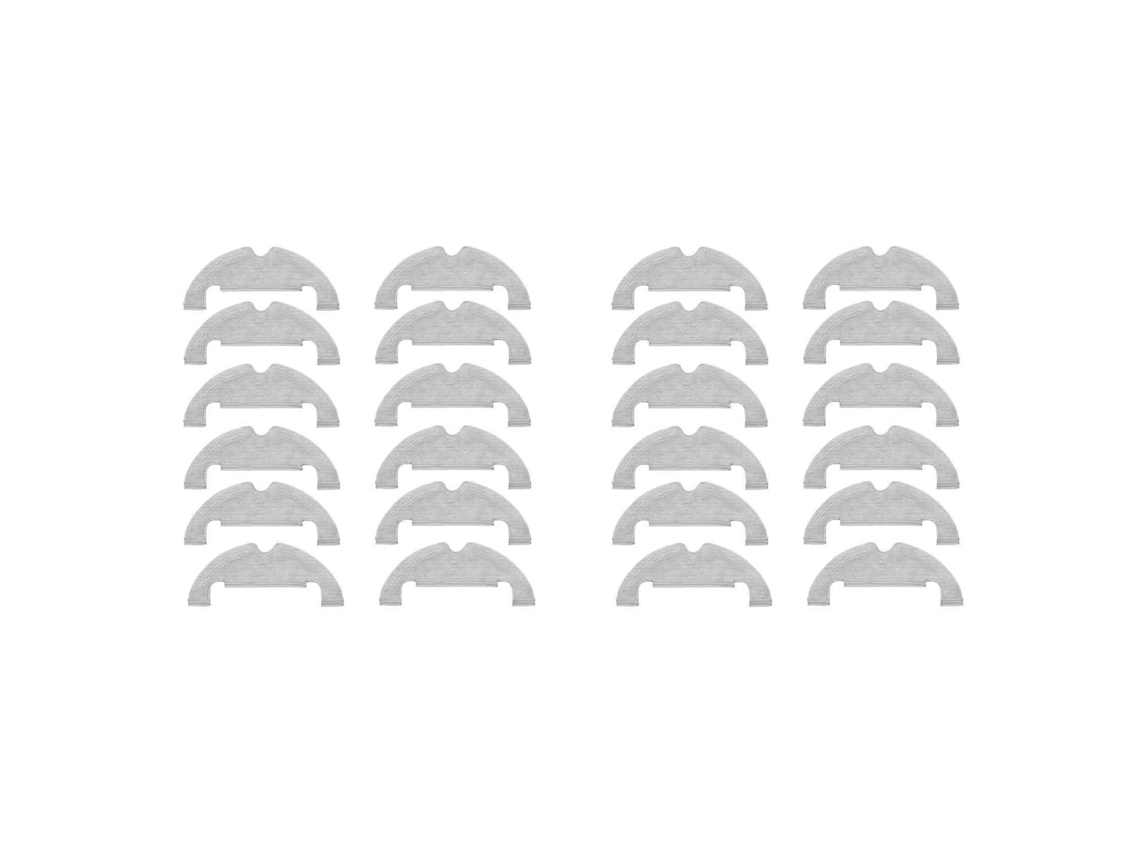 24x Pano Esfregão Para Xiaomi Mi Robô Aspirador 2 Ultra Acessórios Stytj05zhm Panos Rags Peças Sobressalentes