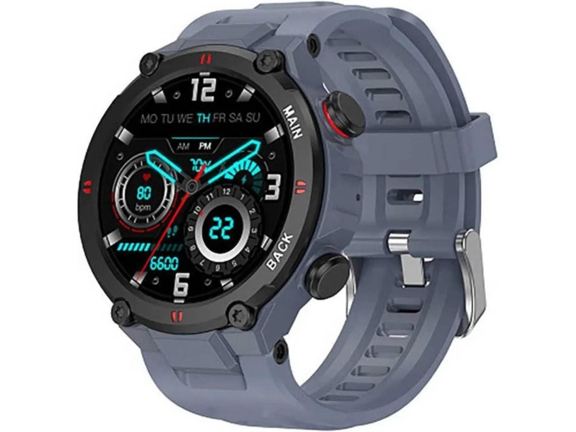 Smartwatch Bluetooth Chamada Pedômetro Music Cham Rec Mens Lembrete Cinza Bestvite