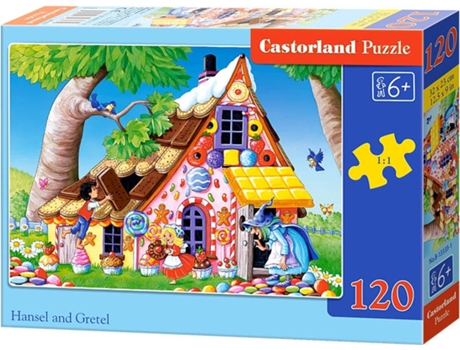 Puzzle  Hansel and Gretel (120 Peças)