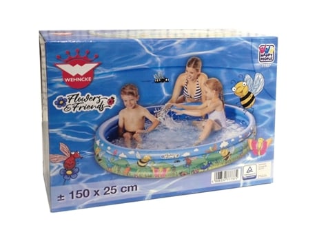 Piscina para Bebés com 3 Pistas HAPPY PEOPLE Deco