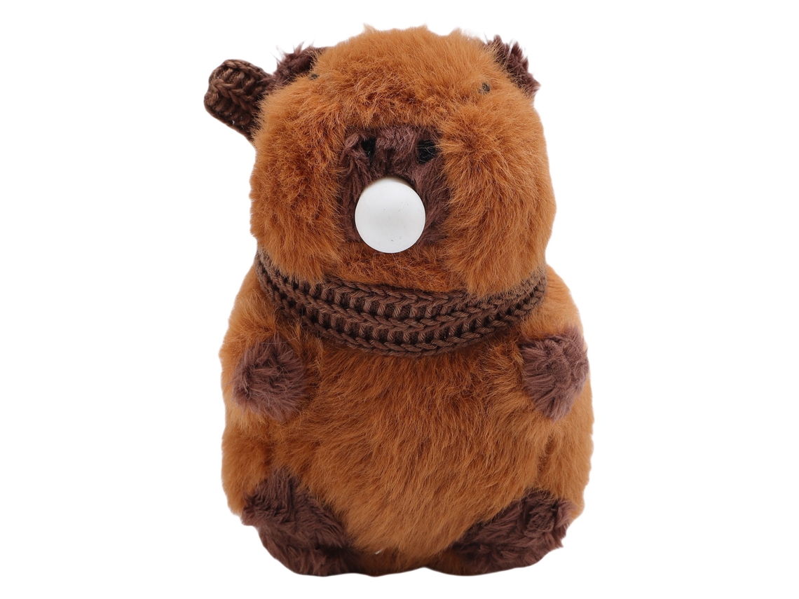 Primerox pingente de Pelúcia de Porquinho da índia com Squeaky e Bolhas Charm para Bolsas Kids
