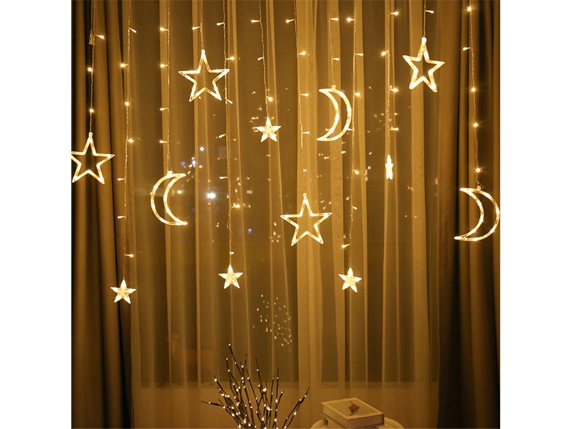 Star Lights Led String Ins Decoração De Luzes De Natal