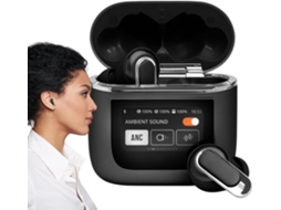 Fones De Ouvido Sem Fio Inteligentes Com Controle Por Toque.