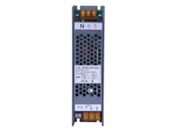 Fonte de Alimentação Regulável 60W 24V/2.5A com Controle SCR, Carcaça de Alumínio