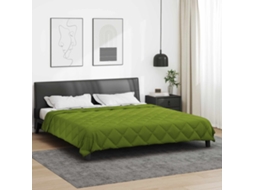 Vidaxl Edredom De Verão Simples 220 X 240 Cm Verão 200 Gsm Verde