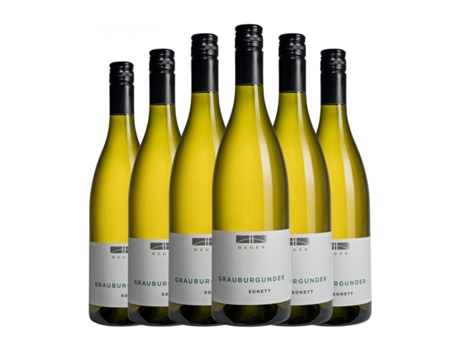 Vinho branco JOACHIM HEGER Sonett Pinot Cinza Seco Baden (0.75 L - 6 Unidades)