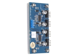 HURRISE Adaptador de Conector de 9 Pinos Cabeçalho Usb de 9 Pinos 1 Macho para 4 Fêmeas Placa de Cabo de Extensão Para