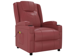 Massage Chair, Massage Chairs Vidaxl Vermelho Couro Artificial