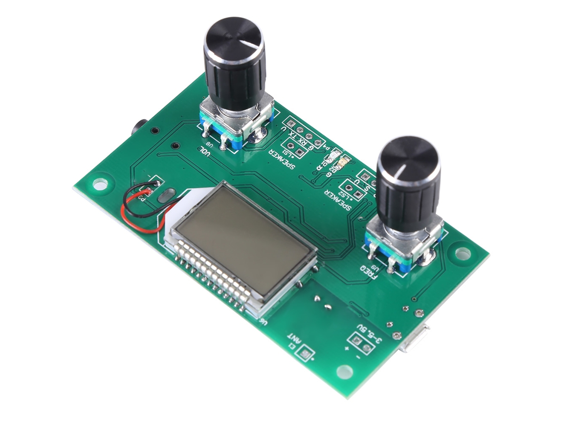 Módulo receptor de rádio FM estéreo digital LCD DSP PLL S/BRAND