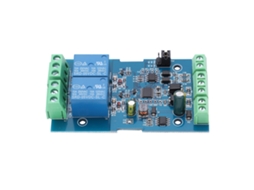 Módulo relé de 2 canais com proteção anti-inversão entrada/saída 7-24V interface RS485/TTL UART