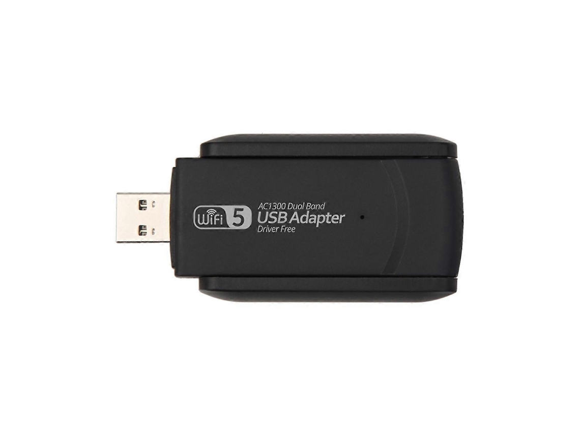 Lurelia Adaptador Usb Wi-fi Ac1300 Wi-fi 6 1300 Mbps Dual Band 2,4/5 Ghz Usb 3.0