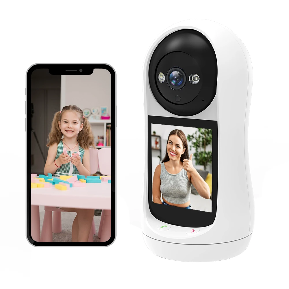 Chamadas De Vídeo Com Câmera Wi Fi E Tela Ips 2,8 Polegadas Aquaforge