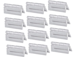 Conjunto De 12 Plástico Para Móveis E Projetos Duráveis Transparentes