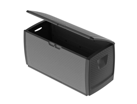 Armazenamento de Jardim AC-DÉCO Caixa de Armazenamento de Plástico Mettitutto Big Cinza C 122 X L 56 X a 63