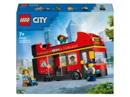 Lego 60407 Autocarro Turístico Vermelho De 2 Pisos