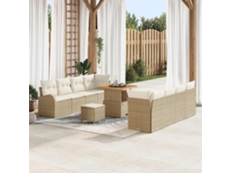 Vidaxl Conjunto De Sofá De Jardim 11 Unid. 10-número De Lugares