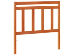 Headboard, Headboards Vidaxl Marrom Madeira De Pinho (105.5  X  100 Cm)