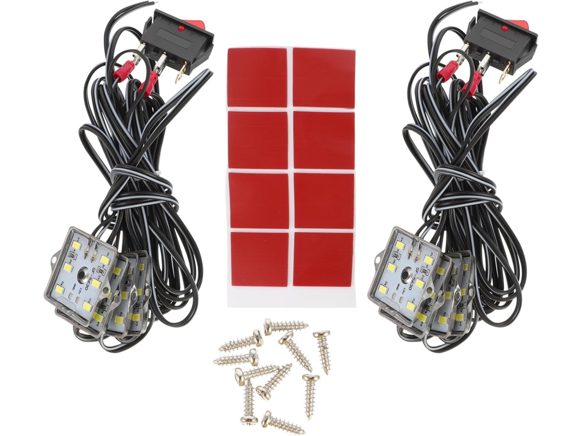 Kit De Iluminação Led Para Caminhão Basculante, 6000k 8w, Ip67 À Prova D'água, Em Liga De Alumínio.