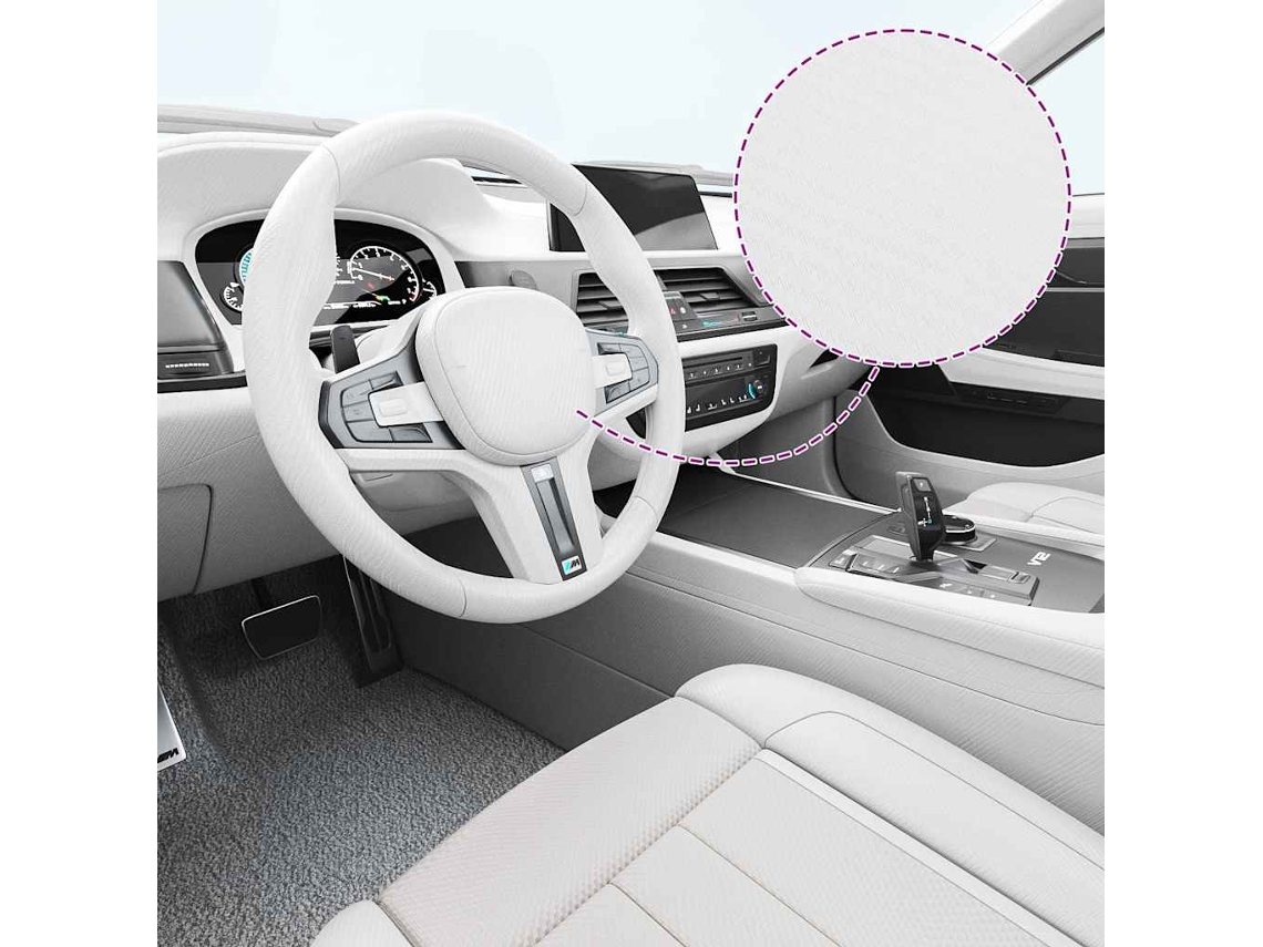 Vidaxl Película Para Carro 100x150 Cm Branco 3d