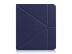 Capa Para Kobo Libra 2 2021 7 Polegada Azul Escuro