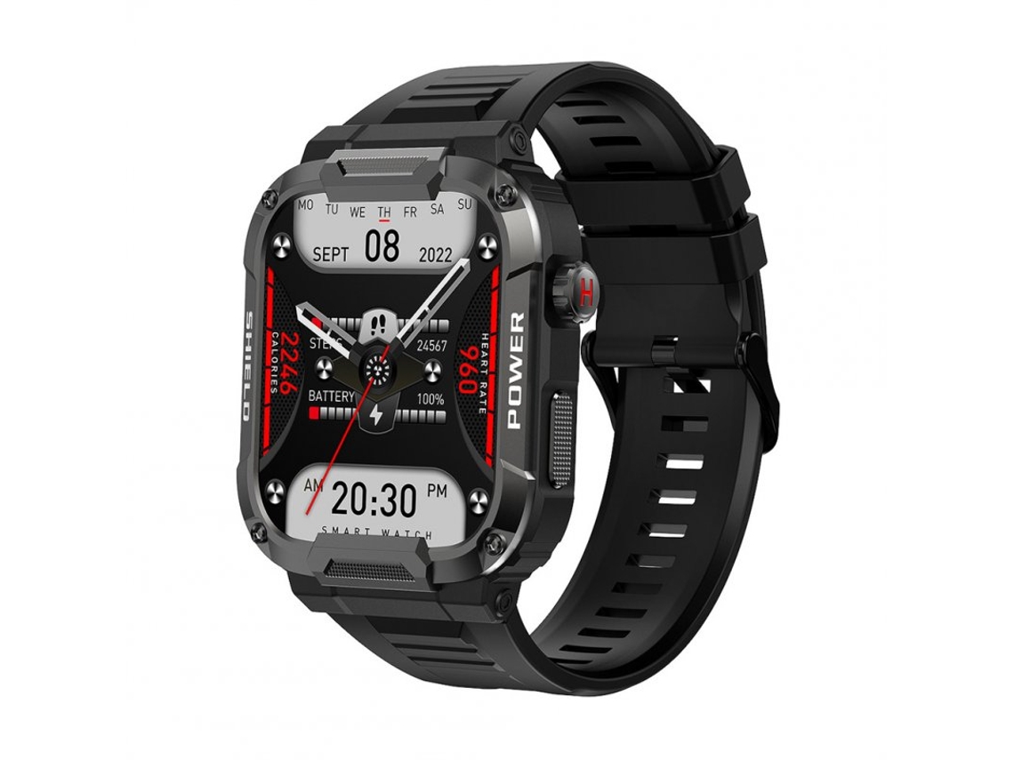 Smartwatch Mk66 PETHUEL Preto