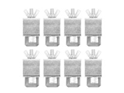 Conjunto De Fixação Em Alumínio Silver Da Laxiscreed Para Soldadura De Painéis Automóveis