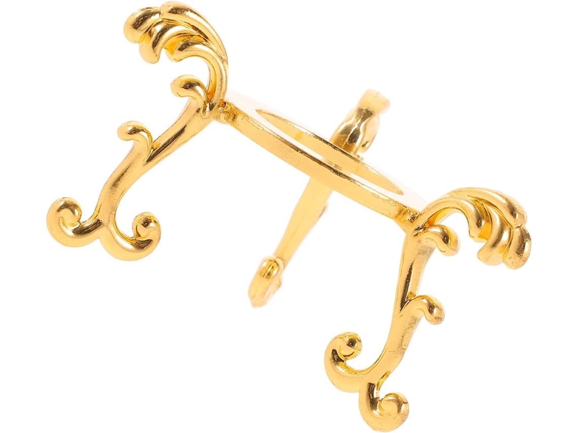 Suporte Decorativo De Metal Para Esfera Cristal Transparente, 256 Polegadas, Base Robusta Para Exibir Esferas, Elegante