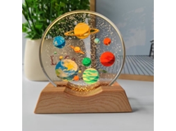 Luminária Noturna Led Bola de Cristal Galáxia 3d, Lâmpada Espacial Usb, Decoração de Mesa, Iluminação Ambiente para Quarto BRILVIBERA