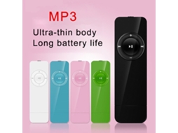 Aetheria reprodutor Mp3 Portátil Usb Esportivo Ultra Fino Leve com Bateria Recarregável