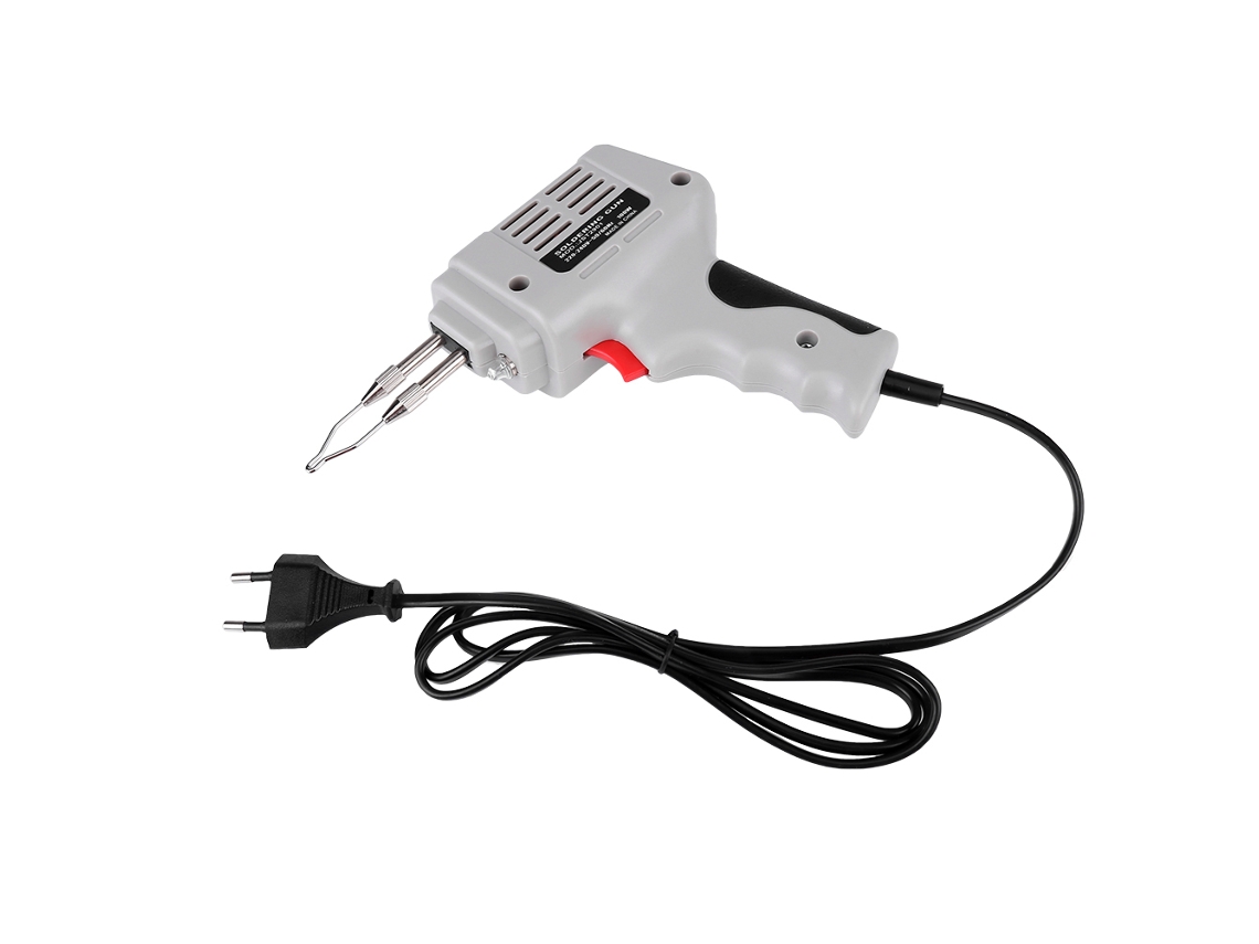Pistola De Solda Elétrica 100w Com Fio De Solda E Luz, Ferramenta De Soldagem Manual