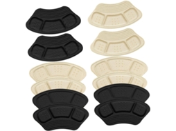 Calcanhares Antiderrapantes, Almofadas Respiráveis E Acolchoadas Para Calçados, 6 Pares, Confortáveis Para Uso Externo